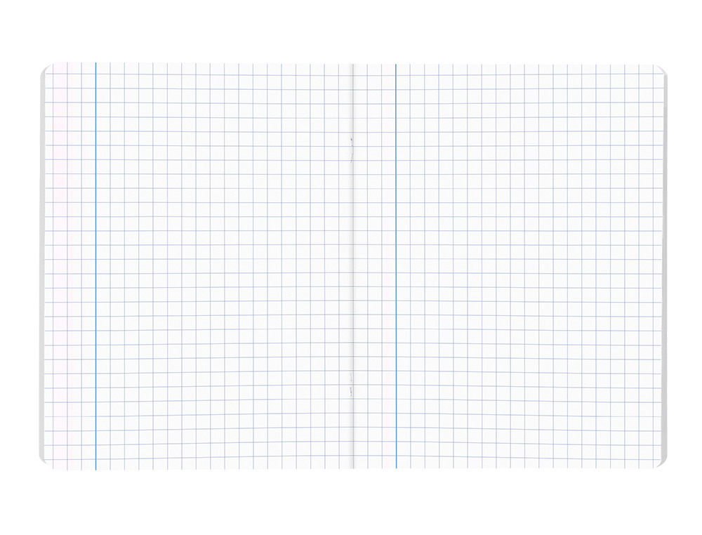 LIBRETA LIDERPAPEL SMART A5 PLUS 32 HOJAS 75GR CUADRO 8MM CON MARGEN COLORES SURTIDO