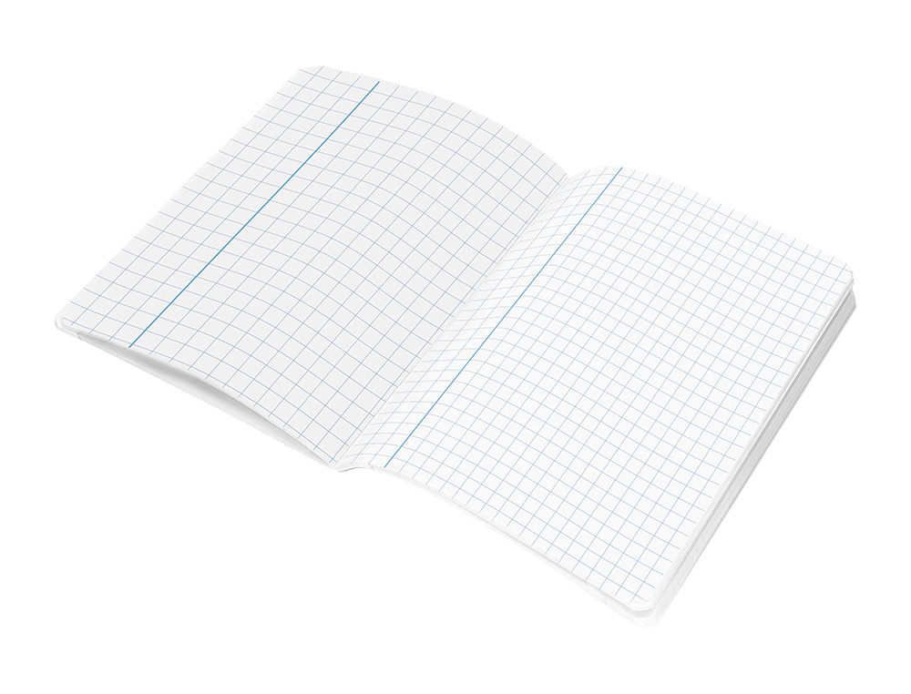 LIBRETA LIDERPAPEL SMART A5 PLUS 32 HOJAS 75GR CUADRO 8MM CON MARGEN COLORES SURTIDO