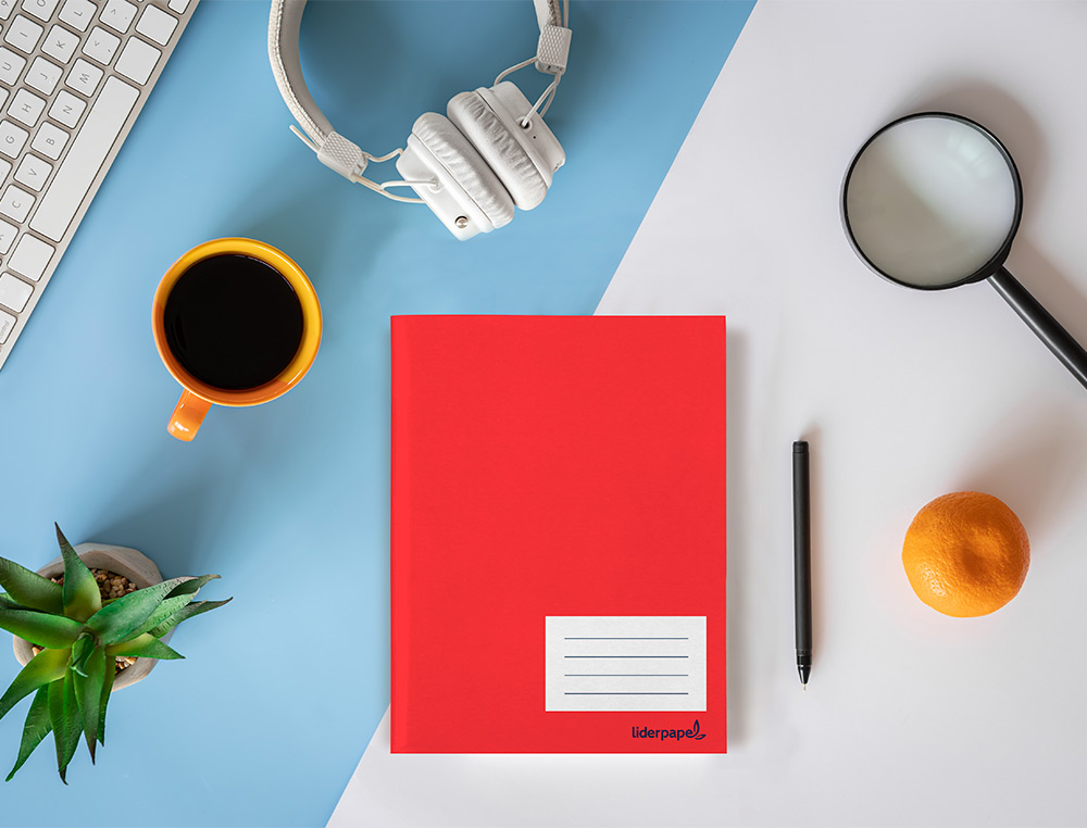 LIBRETA LIDERPAPEL SMART A5 32 HOJAS 60G/M2CUADRO PAUTA 5 2.5MM CON MARGEN
