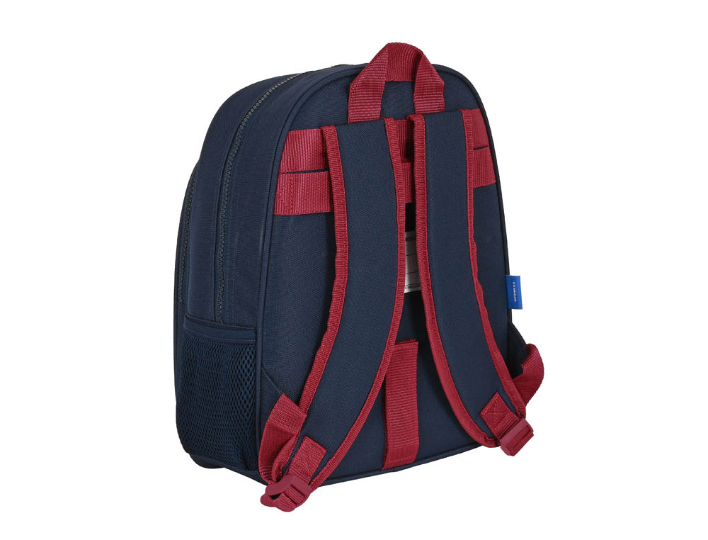 CARTERA ESCOLAR SAFTA MOCHILA INFANTIL ADAPTABLE A CARRO 270X100X330 MM F.C. BARCELONA CORPORATIVA
