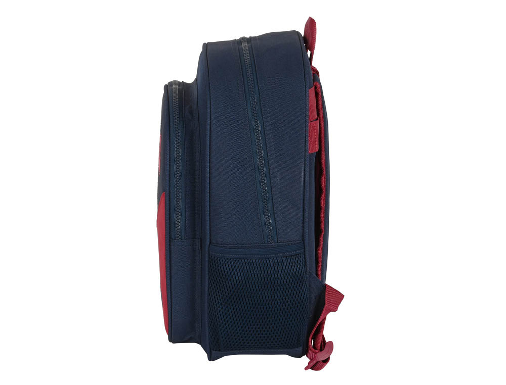 CARTERA ESCOLAR SAFTA MOCHILA INFANTIL ADAPTABLE A CARRO 270X100X330 MM F.C. BARCELONA CORPORATIVA