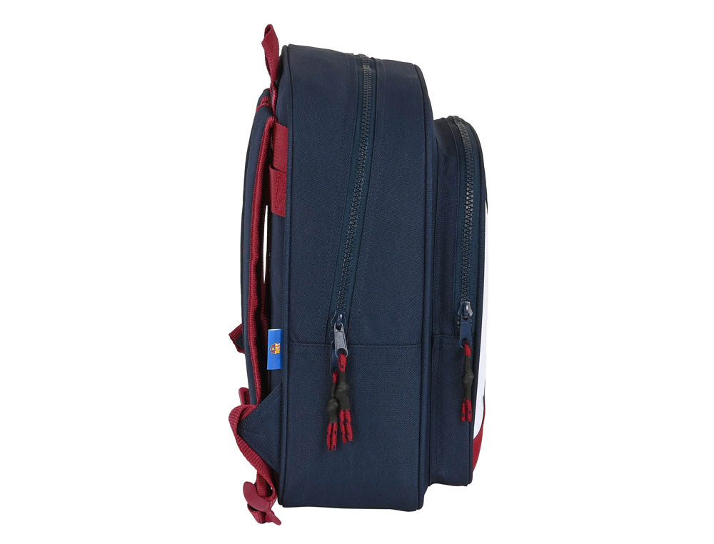 CARTERA ESCOLAR SAFTA MOCHILA INFANTIL ADAPTABLE A CARRO 270X100X330 MM F.C. BARCELONA CORPORATIVA