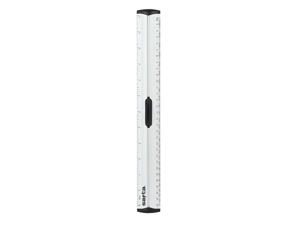 REGLA ALUMINIO SAFTA 30 CM