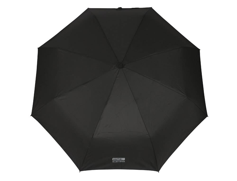 PARAGUAS SAFTA PLEGABLE 58 CM AZUL/NEGRO/GRIS