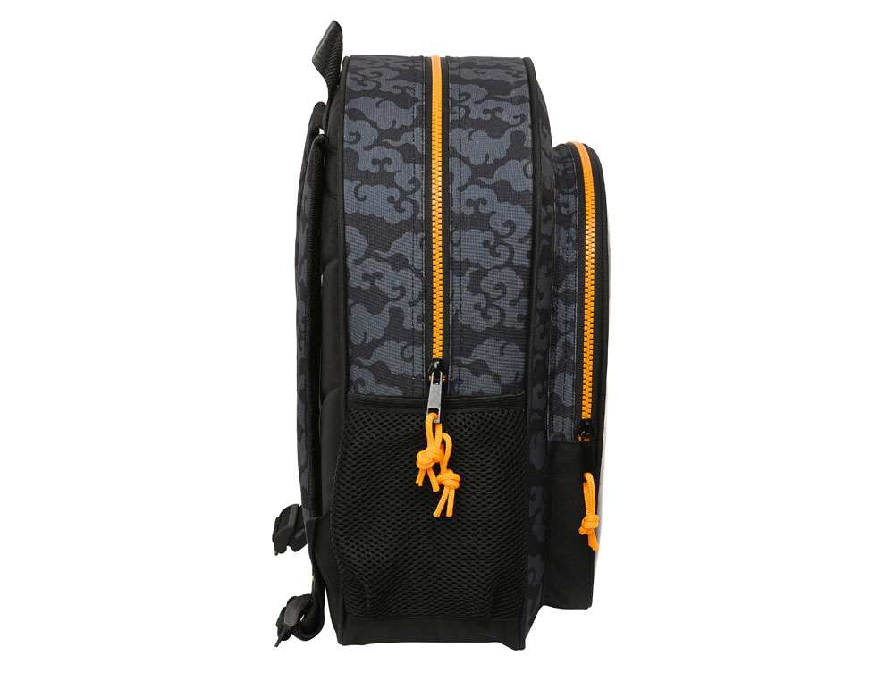 MOCHILA SAFTA JUNIOR ADAPTABLE A CARRO NARUTO 380X320X120 MM