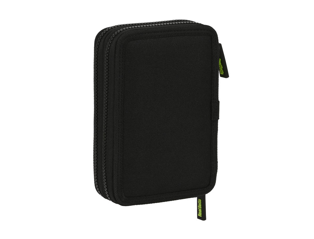 PLUMIER ESCOLAR SAFTA DOBLE PEQUEO 28 PIEZAS REAL BETIS BALOMPIE 195X125X40 MM