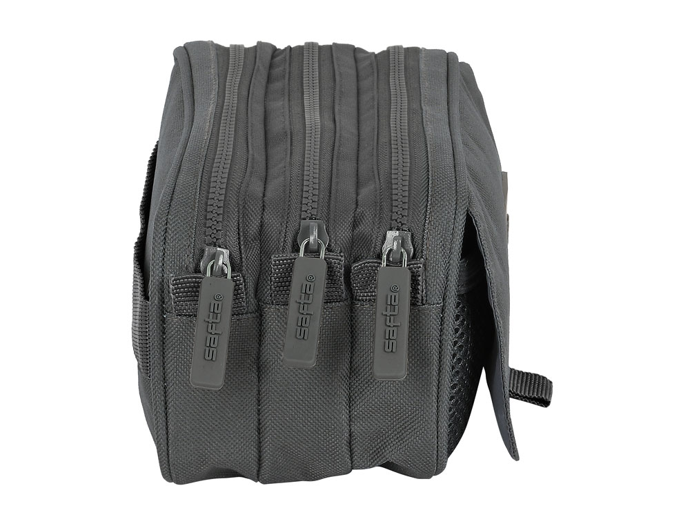 BOLSO ESCOLAR PORTATODO SAFTA TRIPLE BIG SAFTA BASICS 100X215X80 MM