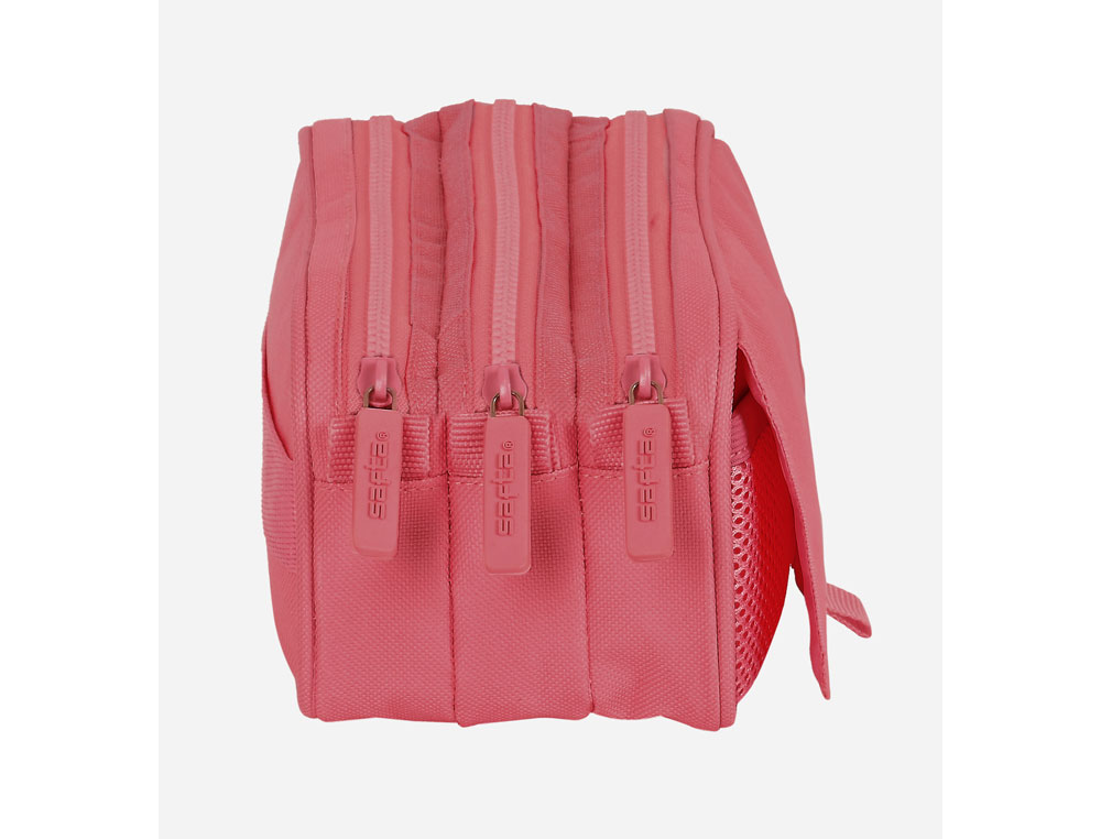 BOLSO ESCOLAR PORTATODO SAFTA TRIPLE BIG SAFTA BASICS 100X215X80 MM