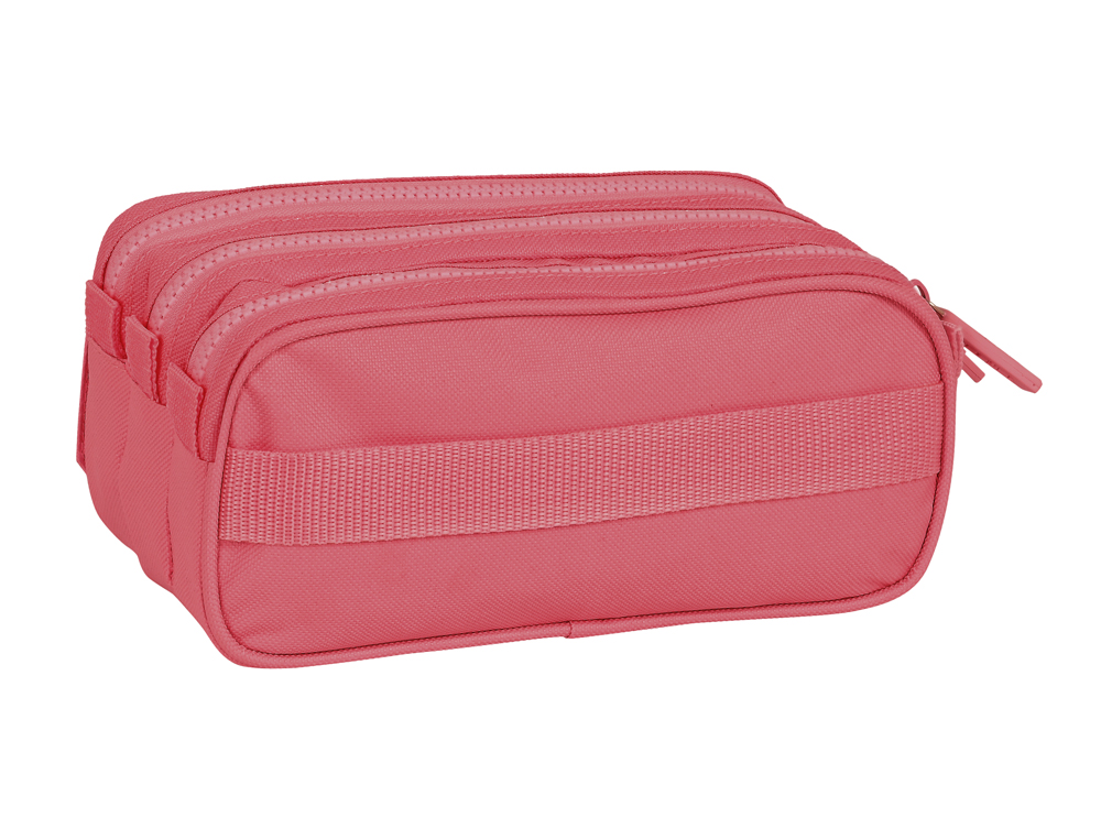 BOLSO ESCOLAR PORTATODO SAFTA TRIPLE BIG SAFTA BASICS 100X215X80 MM