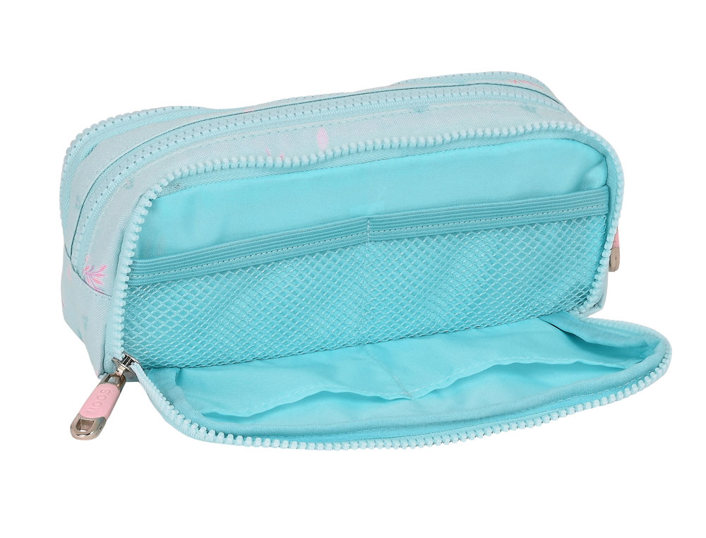 BOLSO ESCOLAR PORTATODO SAFTA TRIPLE DESPLEGABLE MOOS GARDEN 80X210X80 MM