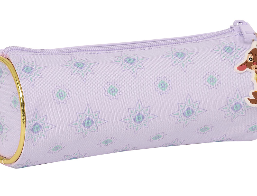 BOLSO ESCOLAR PORTATODO SAFTA REDONDO WISH 70X200X70 MM