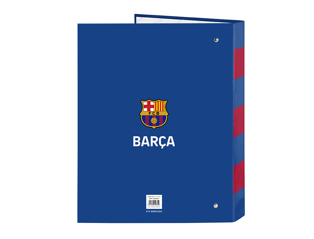CARPETA 4 ANILLAS MIXTAS SAFTA FOLIO F.C. BARCELONA 2 EQUIPACION 23/24