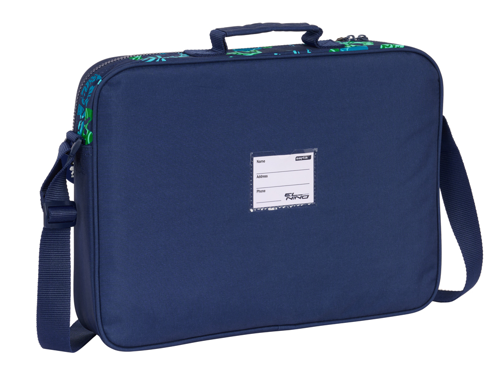 CARTERA SAFTA EXTRAESCOLARES EL NIO GLASSY 60X380280 MM