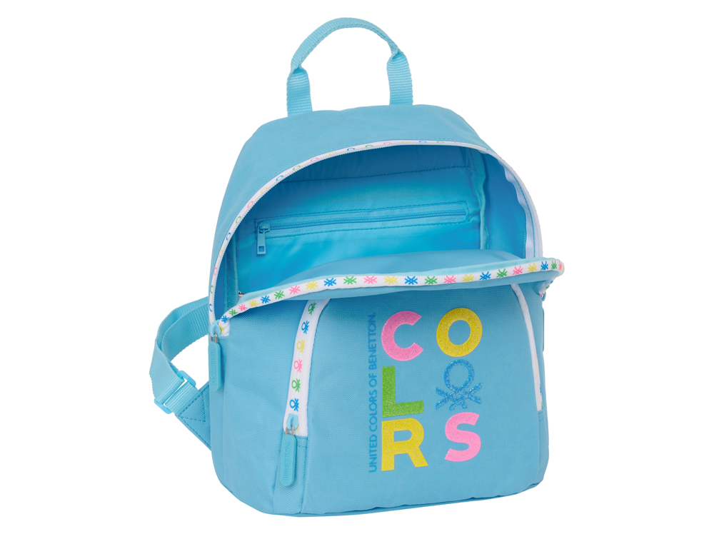 MINI MOCHILA SAFTA BENETTON SPRING 130X250X300 MM