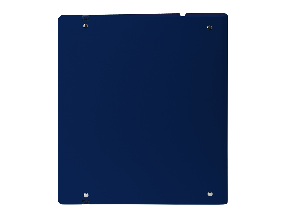 CARPETA CON RECAMBIO SAFTA DIN A4 CUADRO 5 MM POLIPROPILENO FOAM 4 ANILLAS 35MM AZUL OSCURO