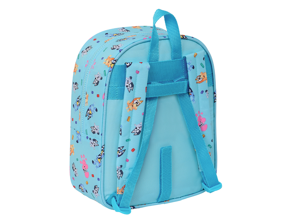 MOCHILA SAFTA GUARDERIA ADAPTABLE A CARRO BLUEY 270X220X100 MM