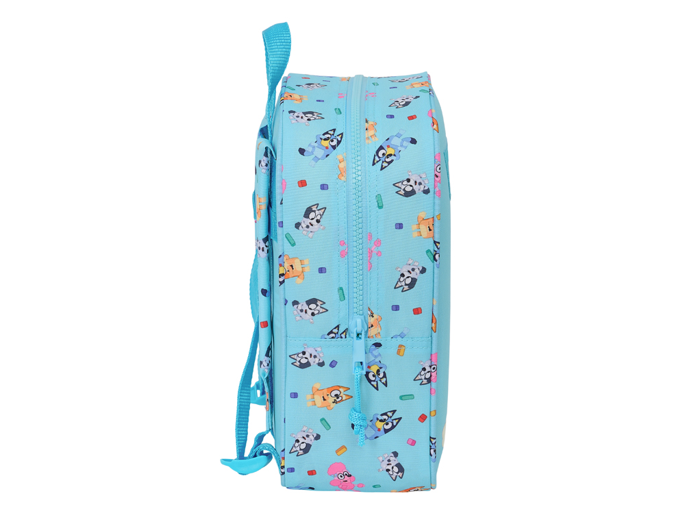 MOCHILA SAFTA GUARDERIA ADAPTABLE A CARRO BLUEY 270X220X100 MM