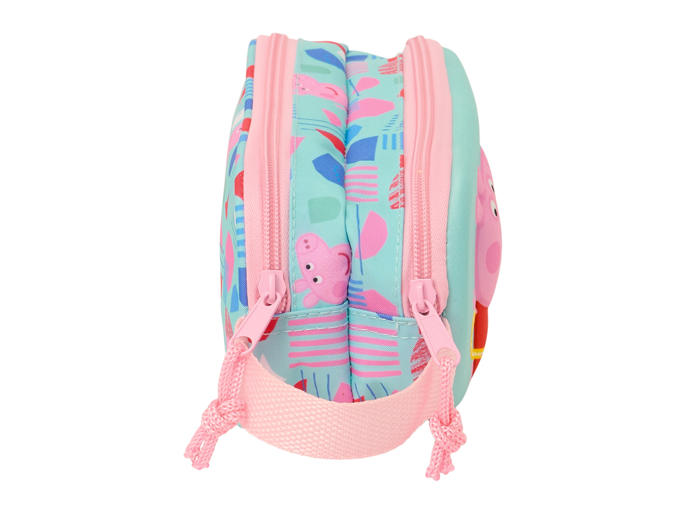 BOLSO ESCOLAR PORTATODO SAFTA DOBLE 3D MOCHILAS 3D 80X210X60 MM