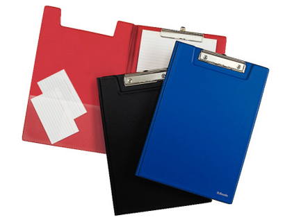 CARPETA ESSELTE MINICLIPS DIN A4 CARTON PLASTIFICADO DIN A4 CON TAPA COLOR NEGRO