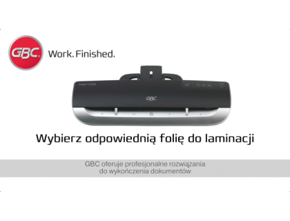 BOLSA DE PLASTIFICAR GBC DIN A4 2X125 MICRAS AUTOADHESIVA CAJA DE 100 UNIDADES