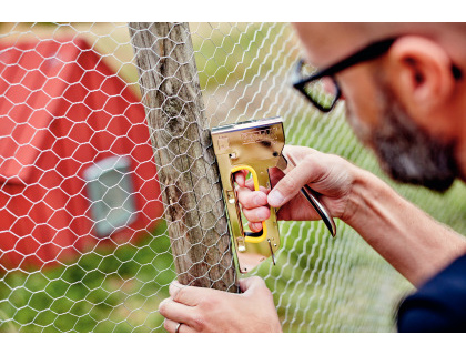 GRAPADORA RAPID CLAVADORA PRO R23E METALICA CROMADA USA GRAPAS N 13