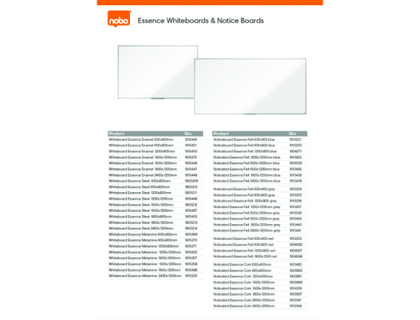 TABLERO DE ANUNCIOS NOBO ESSENCE CORCHO MARCO ALUMINIO 1500X1000 MM