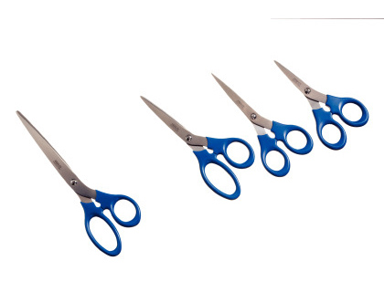 TIJERA ESSELTE GAMA PREMIUN 200 MM ACERO INOXIDABLE MANGO ERGONOMICO COLOR AZUL