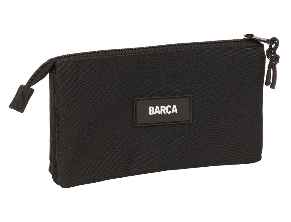 BOLSO ESCOLAR PORTATODO SAFTA TRIPLE F.C. BARCELONA GIRL 30X220X120 MM
