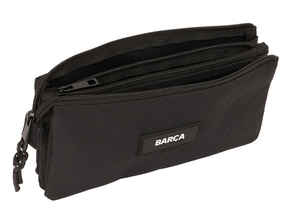 BOLSO ESCOLAR PORTATODO SAFTA TRIPLE F.C. BARCELONA GIRL 30X220X120 MM