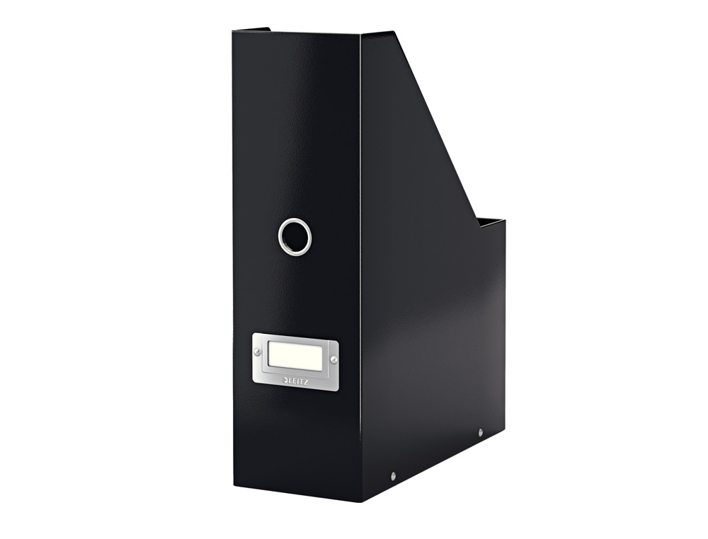 REVISTERO LEITZ CLICK & STORE CON PORTAETIQUETAS COLOR NEGRO 103X170X235 MM