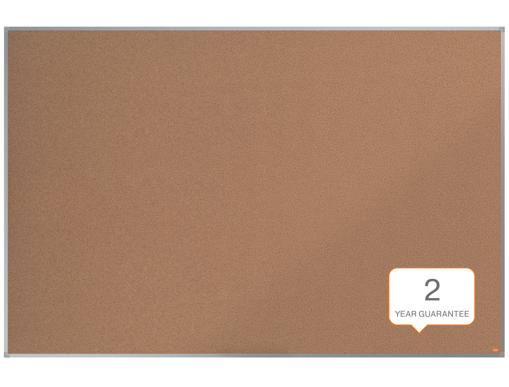 PIZARRA CORCHO NOBO ESSENCE MARCO ALUMINIO 180X120 CM