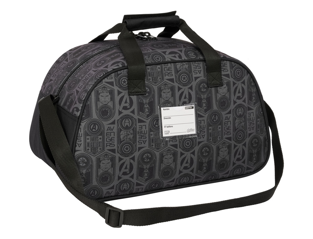 BOLSA DE DEPORTE SAFTA AVENGERS VENDETTA 240X400X230 MM