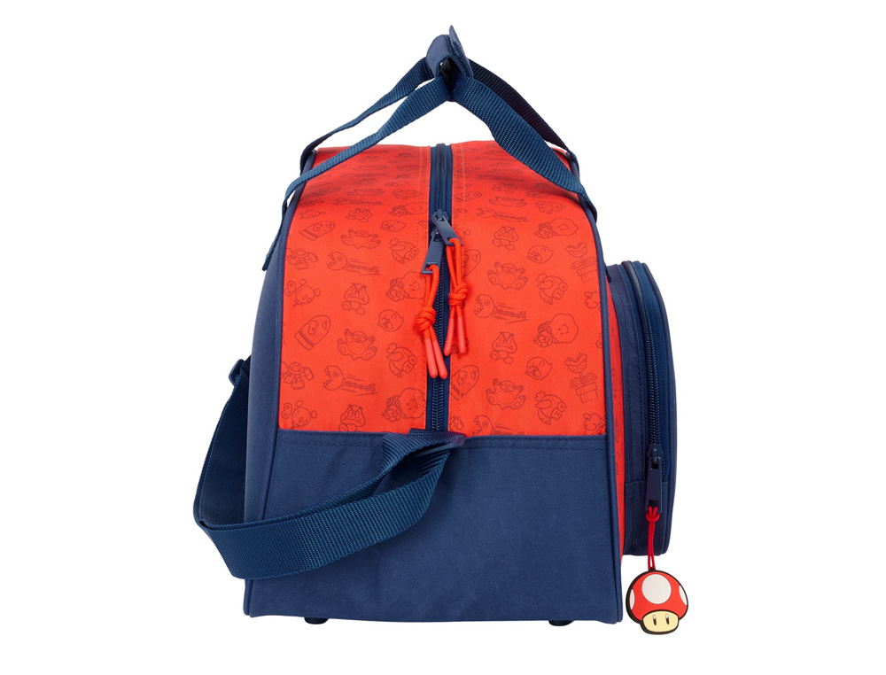 BOLSA DE DEPORTE SAFTA SUPER MARIO TRICK 240X400X230 MM