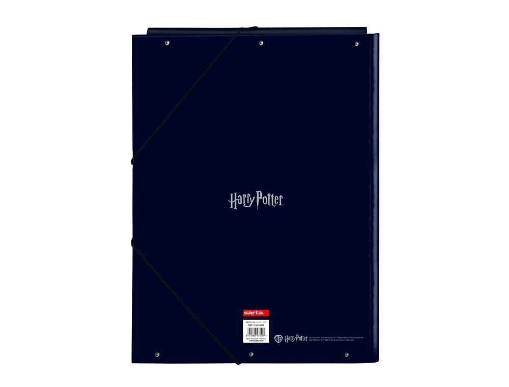 CARPETA CARTON FOLIO GOMAS SOLAPAS SAFTA HARRY POTTER CAPTAIN