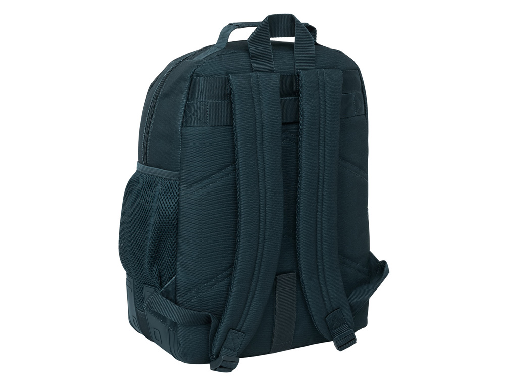 MOCHILA SAFTA DOBLE CON CANTONERAS ADAPTABLE A CARRO HARPER & NEYER 420X320X150 MM
