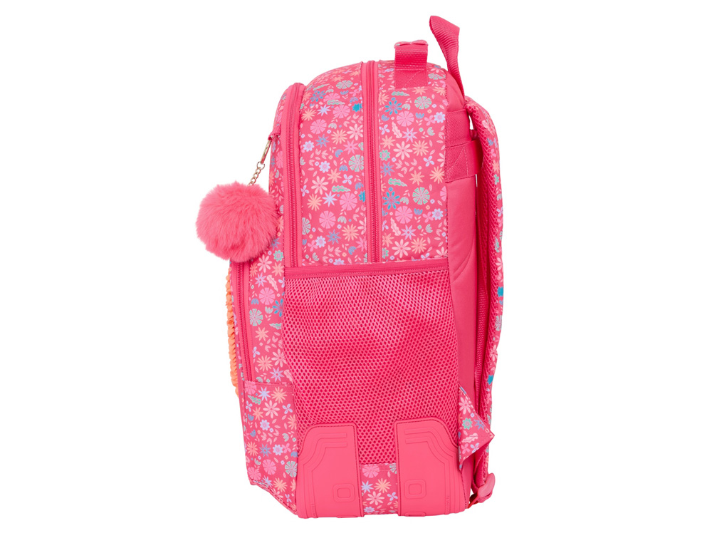 MOCHILA SAFTA DOBLE CON CANTONERAS ADAPTABLE A CARRO SAFTA FEELING 420X320X150 MM