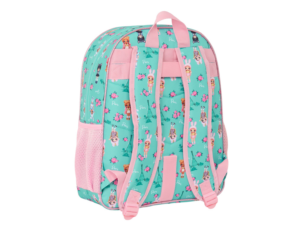 MOCHILA SAFTA JUNIOR ADAPTABLE A CARRO NA NA NA BUNNY 380X320X120 MM