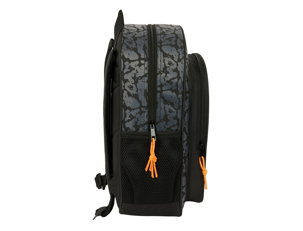MOCHILA SAFTA JUNIOR ADAPTABLE A CARRO NARUTO CHAKRA 380X320X120 MM