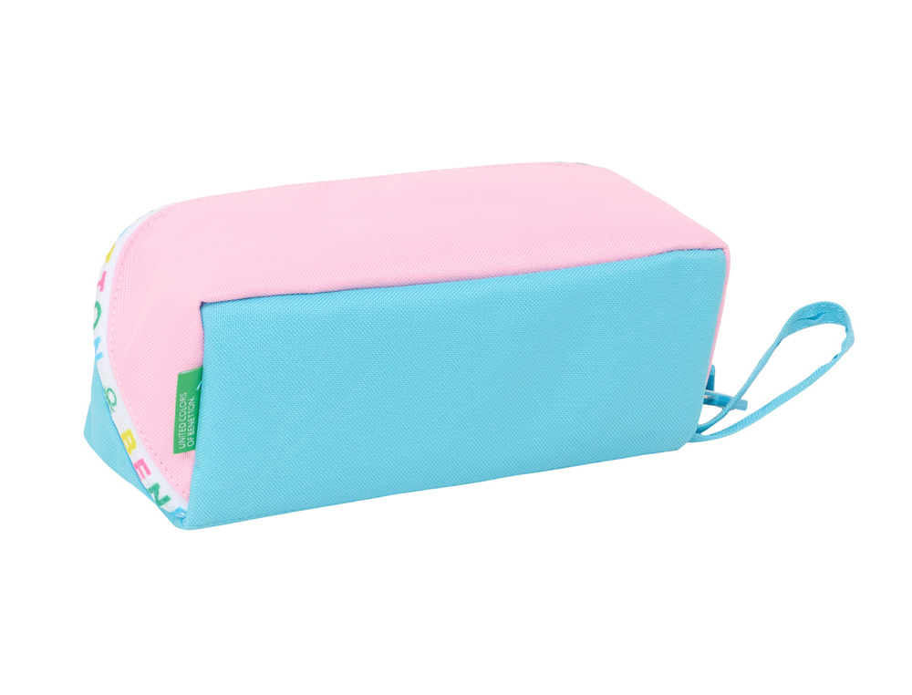 BOLSO ESCOLAR PORTATODO SAFTA CUADRADO GRANDE BENETTON UNIQUE 80X200X80 MM