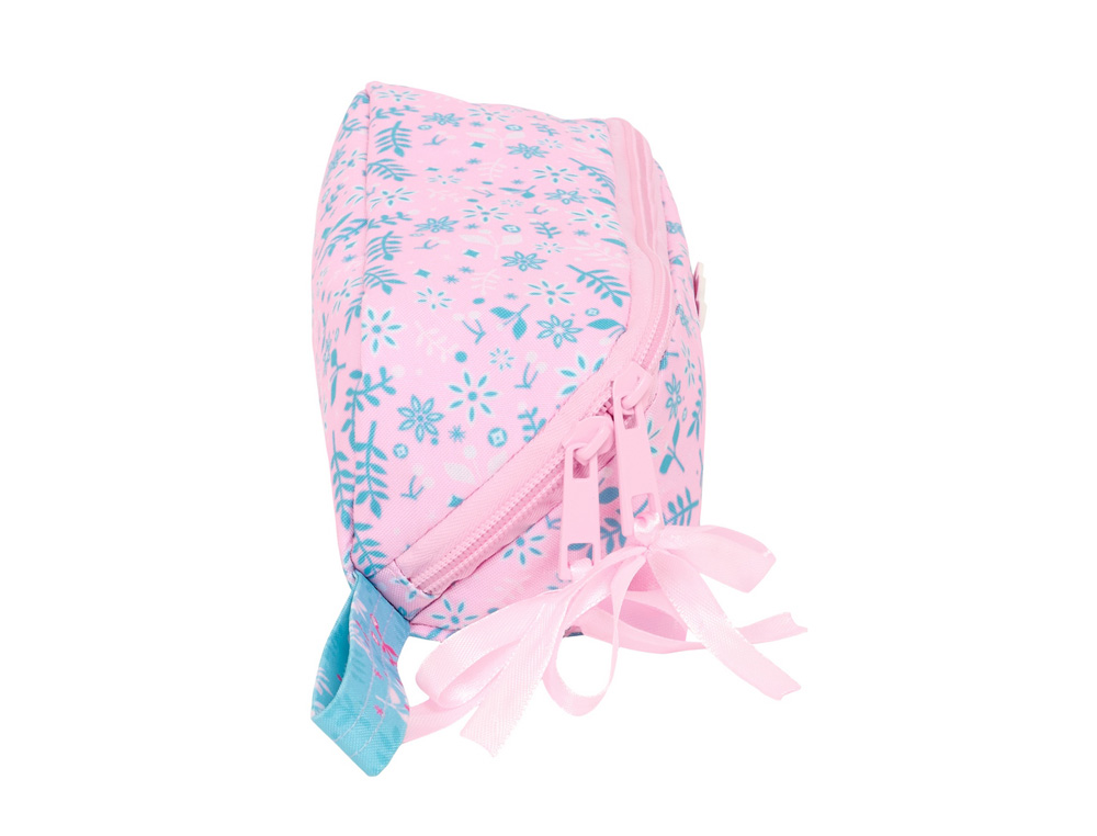 BOLSO ESCOLAR PORTATODO SAFTA CUADRADO GRANDE GLOWLAB KIDS SWING 80X200X80 MM