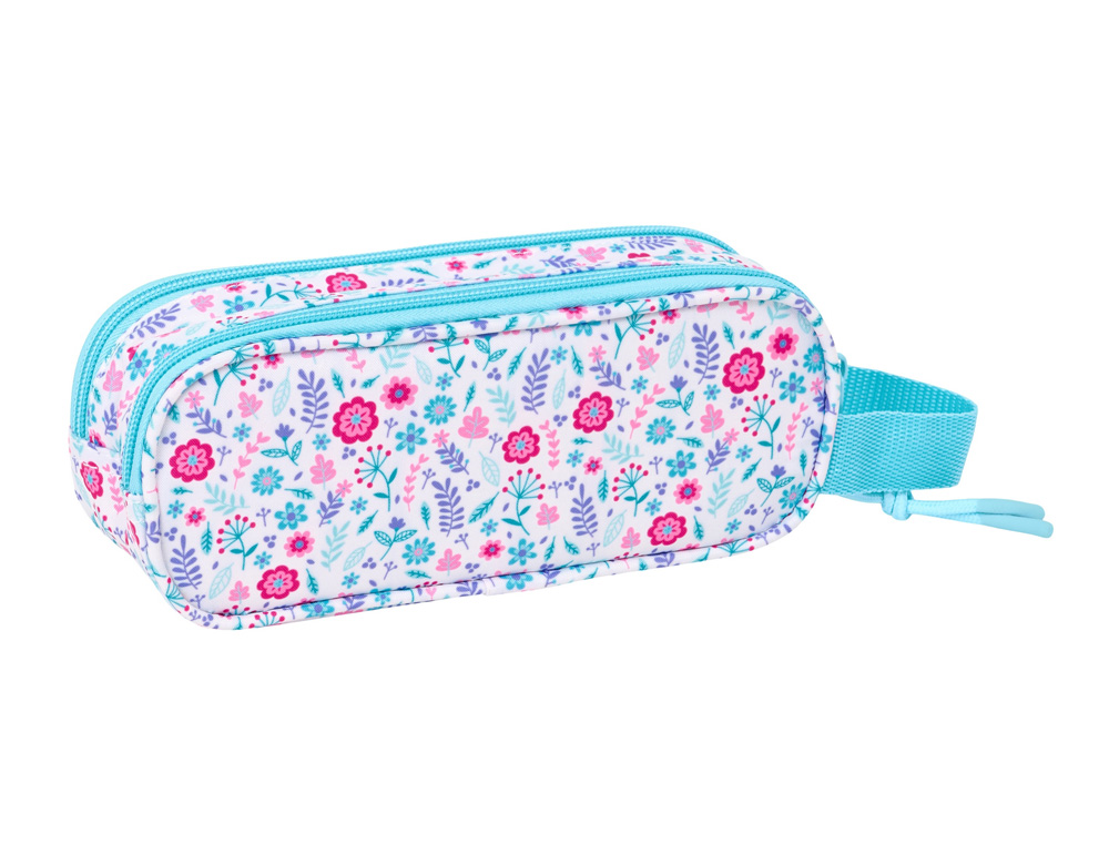 BOLSO ESCOLAR PORTATODO SAFTA DOBLE BLACKFIT8 COOL 80X210X60 MM
