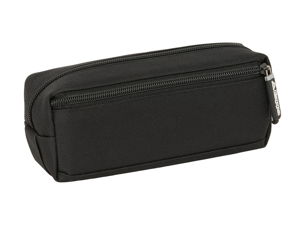 BOLSO ESCOLAR PORTATODO SAFTA TRIPLE CON GOMA ELASTICA 22CM KAPPA DARK 85X220X60 MM