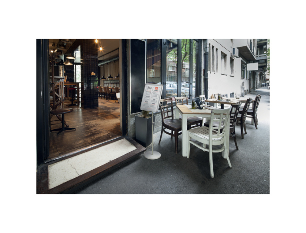 ATRIL DEL SUELO NOBO PREMIUN PLUS ALTURA AJUSTABLE HASTA 140 CM DIN A4