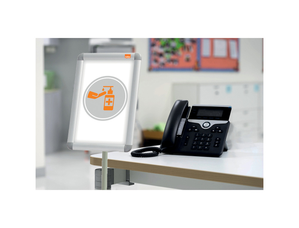 ATRIL DEL SUELO NOBO PREMIUN PLUS ALTURA AJUSTABLE HASTA 140 CM DIN A4