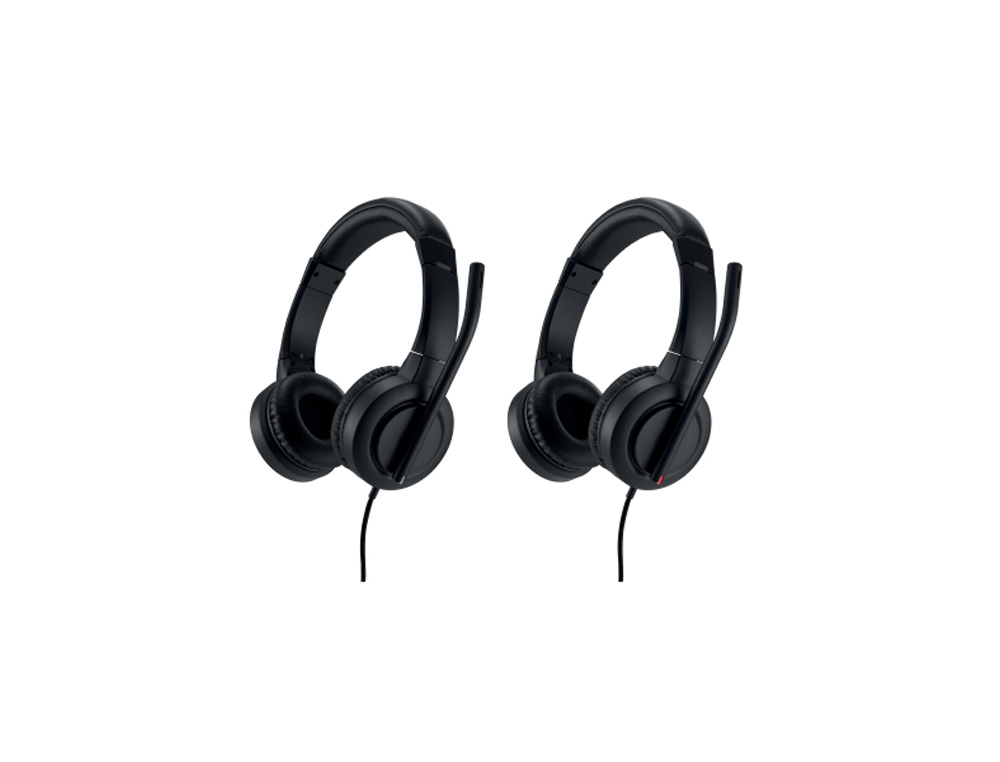 AURICULAR KENSINGTON H1000 BIAURAL CON MICROFONO USB-C CABLE 180 CM