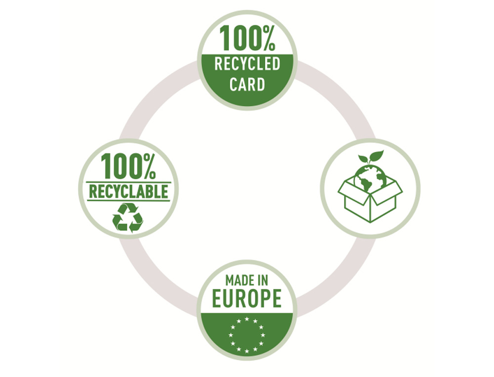 CAJA DE ALMACENAJE ESSELTE GRANDE COLOR GRIS 510X355X305 MM PACK DE 3 UNIDADES