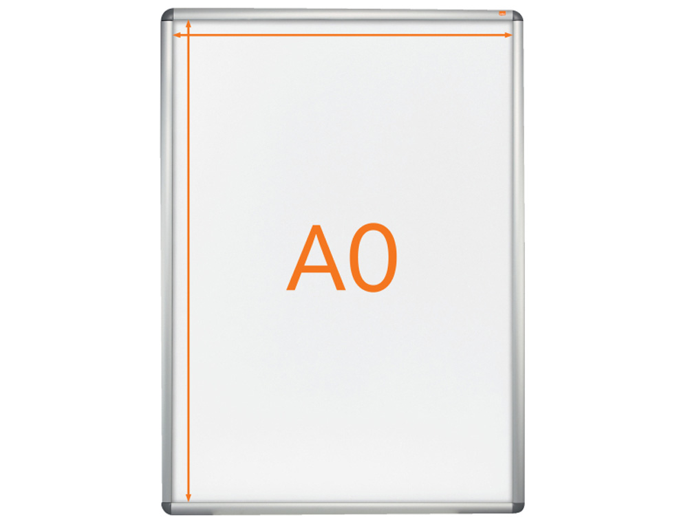 VITRINA DE ANUNCIOS NOBO CON MARCO DE ALUMINIO A PRESION PREMIUM PLUS PARA EXTERIOR DIN A0 976X40X1390 MM