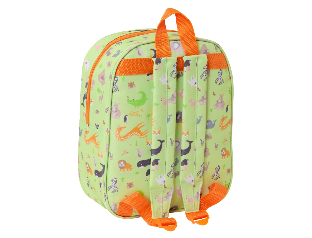 MOCHILA SAFTA GUARDERIA 3D TIGER 270X220X100 MM