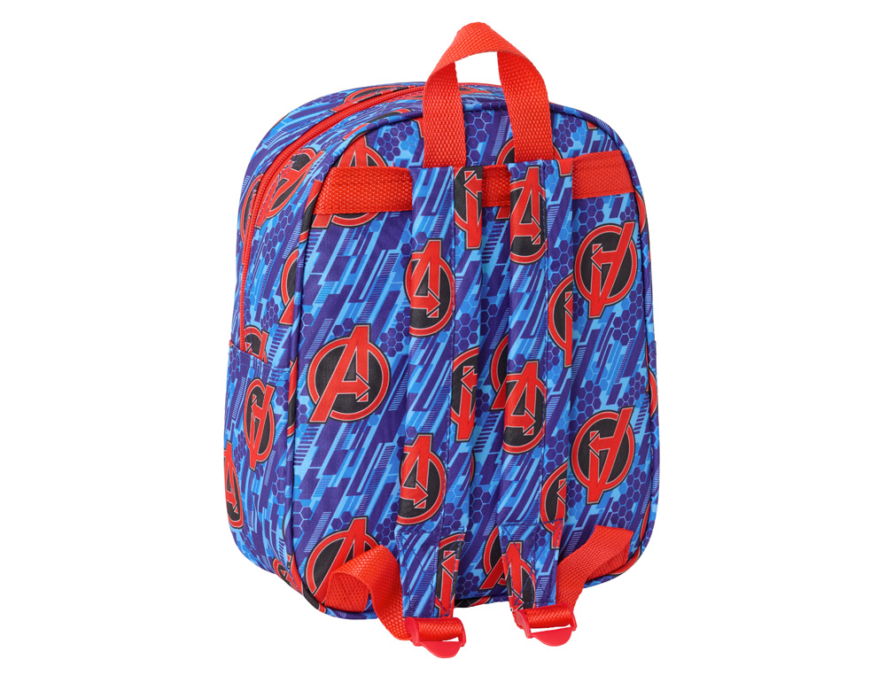 MOCHILA SAFTA GUARDERIA 3D AVENGERS 270X220X100 MM