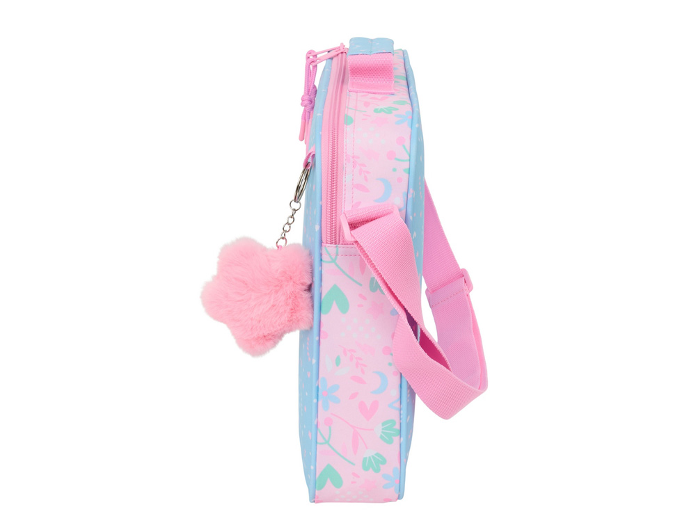 CARTERA SAFTA EXTRAESCOLARES BLACKFIT8 SMILE 280X380X60 MM